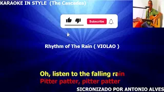 The CASCADES Rhythm Of the Rain guitar karaoke