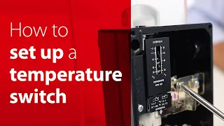 How to set up a Danfoss temperature switch | Walkthrough