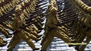 North Korean Song: Footstepts of Soldiers - Instrumental