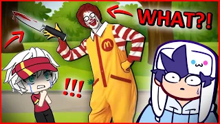 don’t work at gacha life McDonald’s at 2 AM.......😱😱😱