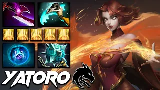 Yatoro Lina Fire Slayer - Dota 2 Pro Gameplay [Watch & Learn]