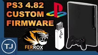 PS3 4.82 Custom Firmware! USB! (Ferrox Jailbreak) [NOR/NAND FAT & SLIM] 2017!