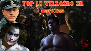 My Top 10 Favourite Villains in Movies (Part 1 - 25K subscriber Special)