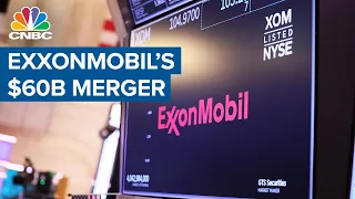 Exxon Mobil agrees to buy Pioneer Natural Resources for nearly $60 billion in all-stock merger