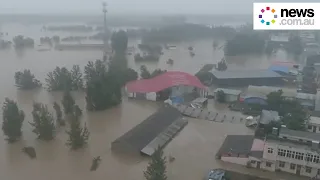 Severe flooding in China's Henan Province