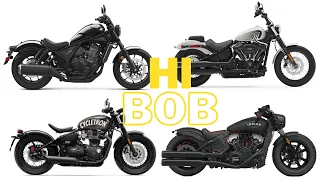 Bobber Comparison - Harley Davidson, Honda, Indian and Triumph