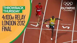 Jamaica beat the Men's 4x100m Olympic Record at London 2012 | Throwback Thursday
