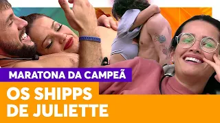 FIUK, ARTHUR e RODOLFFO: Os AMORES de Juliette! | Maratona da Campeã | Humor Multishow