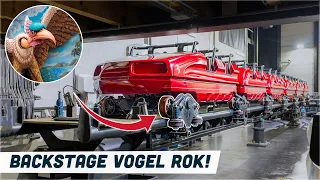 How are Roller Coaster Wheels Made? ✨ || Backstage Vogel Rok at the Efteling!