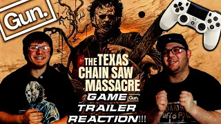 The Texas Chain Saw Massacre - Official Game Trailer!!! [REACTION]