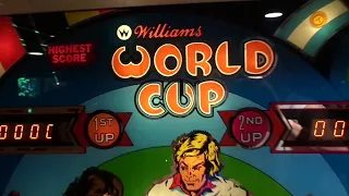 Williams World Cup Restoration Complete!  (Dr. Dave's Pinball Restorations)