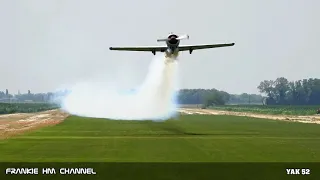 Yakovlev YAK 52 low pass | YAK 52 flyby | YAK 52 High speed pass | Aircraft low pass