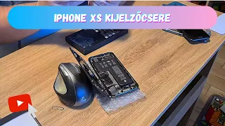 iPhone XS kijelző csere