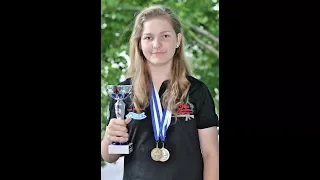 Анастасия чемпионка Финляндии 2017 Production Lady & Nordic Championship Production Lady Bronze