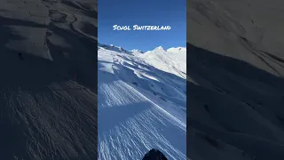 Snowboarding session in Scuol 🏂