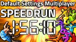 Factorio "Default Settings Multiplayer" Speedrun in 1:56:10 by TeamSteelaxe [0.16 World Record]