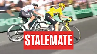 Jonas Vingegaard & Tadej Pogacar In Stalemate To Finish Stage 15 In The Tour de France 2023