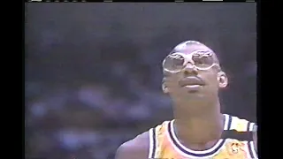 1989 NBA Finals Detroit Pistons versus L.A. Lakers game 4