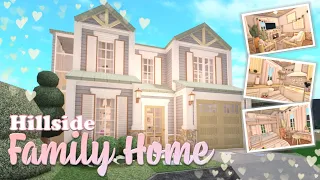 Bloxburg: 75K Hillside Family Home - Speedbuild (No Large Plot)