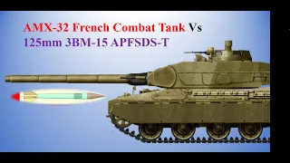 AMX-32 French CombatTank Vs T72-A Soviet Main Battle Tank