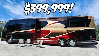 Prevost Marathon Coach Double Slide With Large Closet for Bunk Conversion!