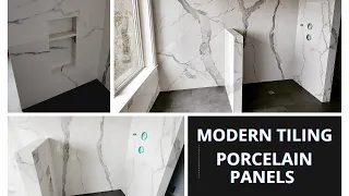 Large Porcelain Panels Installation
