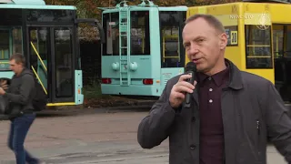 Новенькі тролейбуси курсуватимуть містом| Телеканал Новий Чернігів