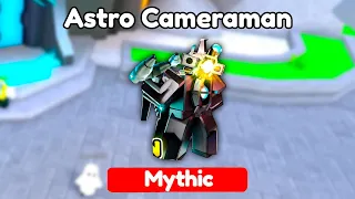 😱 WOW! THIS IS THE NEW STRONGEST ASTRO TITAN CAMERAMAN in Toilet Tower Defense