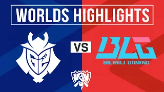 LOSER IS OUT! | G2 vs BLG | FULL HIGHLIGHTS | WORLDS SWISS STAGE 2023