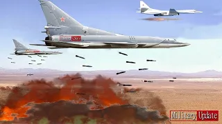 Terrifying !! Russian Tu-22•Tu-160 Supersonic Bomber• launch missile • Destroy Target