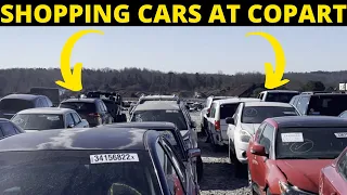 WE SHOP CARS, TRUCKS AND RVS COPART YARD SCOUTING Part 2