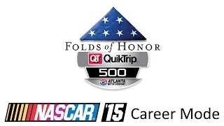 NASCAR '15 Career Mode 3 - Folds of Honor QK 500 (Atlanta)