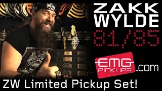 Zakk Wylde Limited EMG pickup set!