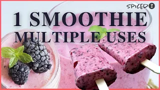 1 smoothie recipe for snack and breakfast | amazing gluten free dairy free vegan recipes