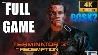 Terminator 3: The Redemption HD Full Game Walkthrough [4K 60FPS UHD] - No Commentary (PCSX2 2023)