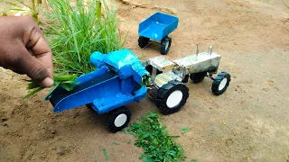 diy tractor chaff cutter machine science project||#Dhanraj_mini_machine#tractor #chaffcutter