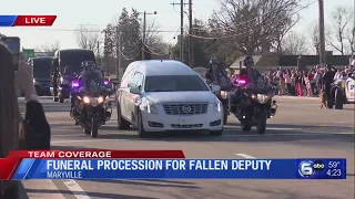 Funeral Procession for Fallen Deputy