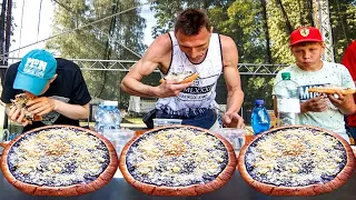 MEGA PIE EATING CONTEST | COMPETITIVE EATING | 4000 CZK GRAND PRIZE!!