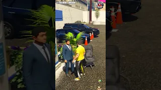 GTA 5 MICHAEL STEAL INDIAN CAR FROM SHOWROOM #shorts #gta5 #technovihaan