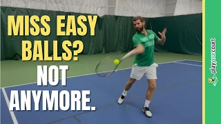 Miss Easy Balls? Here’s What You Need To Do (HINT: It’s 2 Simple Adjustments).