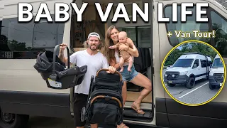 Preparing for Van Life with a Baby + Van Tour of Amazing Sprinter Van!