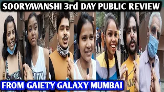 Sooryavanshi Movie Public Review | 3rd Day | Gaiety Galaxy Mumbai | Akshay K, Ranveer S, Ajay D