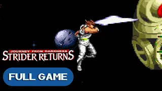 Strider Returns Journey from Darkness GENESIS MEGA DRIVE FULL GAME Longplay Gameplay Walkthrough VGL