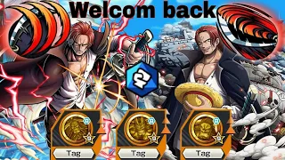 Welcom back ✨ to gameplay with The Four Emperor Shanks | One Piece Bounty Rush