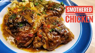 Smothered Chicken and Mashed Potatoes Recipe