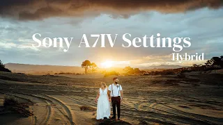 Sony A7IV Setup | Menu Settings | Shooting Hybrid Photo & Video