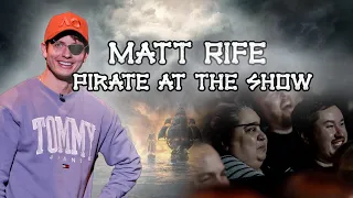 A LOVELY PIRATE TAKES OVER MATT RIFE’S SHOW!