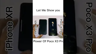 iPhone X vs Poco X3 Pro PUBG TEST - A11 Bionic vs Snapdragon 860 PUBG #shorts #pocox3pro90fps