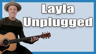 Layla Acoustic Guitar Lesson (Eric Clapton)