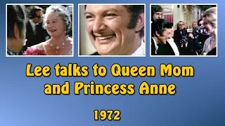 Liberace's world - Part 13: Lee talks with Queen Mom and Princess Anne (1972)